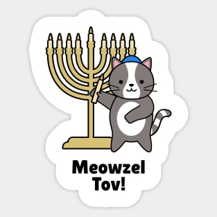 Meowzel Tov Sticker